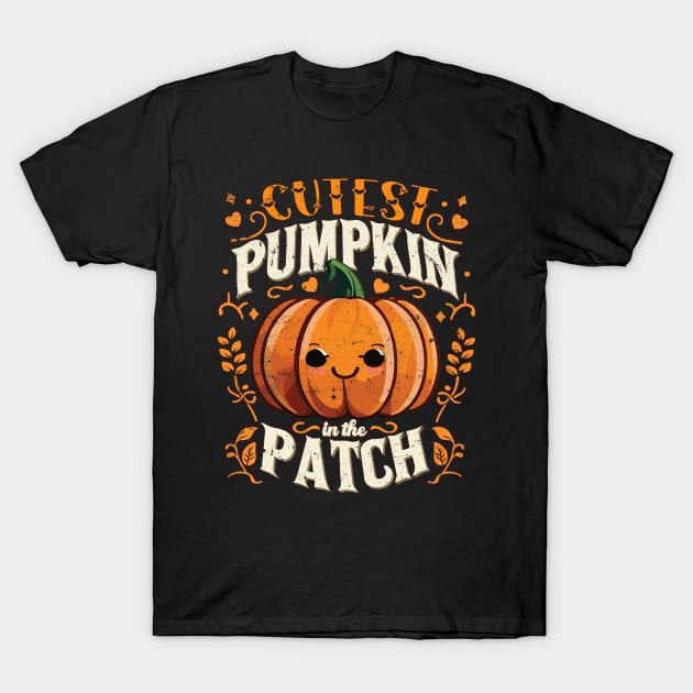 Cutest Pumpkin in The Patch Halloween T-Shirt by RuftupDesigns